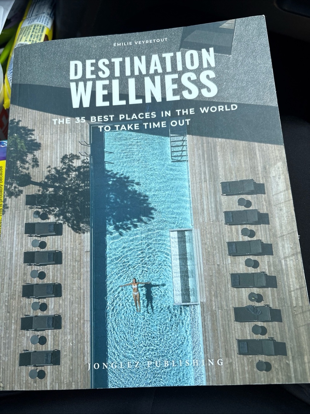 Destination Wellness Coffee Table Book - Blue Cover
